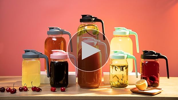 Amazon.com: UYEIKMLOP 32 OZ Mason Jars with Lid, Glass